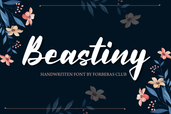 Beastiny: The Script Font That Brings Joy to Your Designs