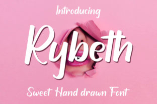 Bringing a Romantic Spark to Your Crafts with the Rybeth Script