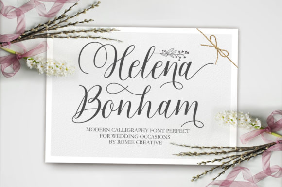 Helena Bonham: The Modern Elegance of a Decorative Copper Script