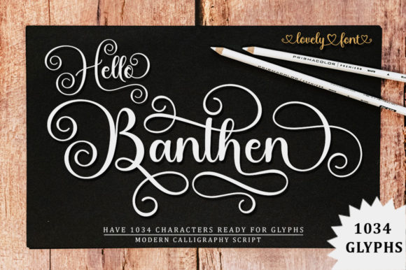 Hello Banthen Font Evaluation