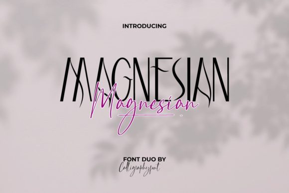 Magnesian: The Elegant Font Duo for Modern Branding