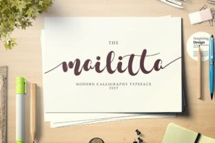 Mailitta: A Modern Script Typeface for Every Project