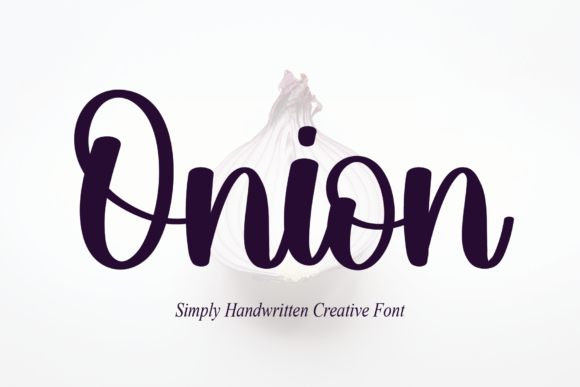 Onion: The Sweet Script That Elevates Your Design Without the Fuss
