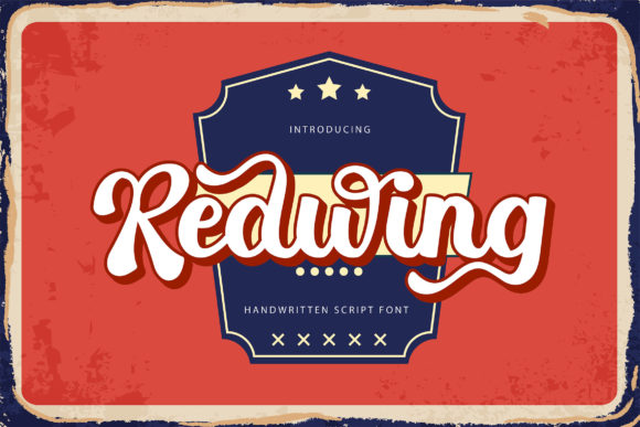Redwing: A Retro Script That Demands Precision
